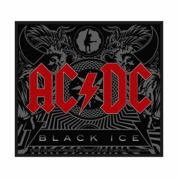 Merch AC/DC: Nášivka Black Ice