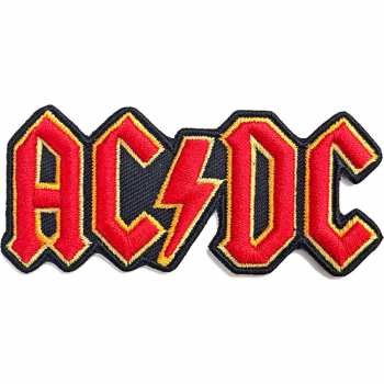 Merch AC/DC: Nášivka Cut-out 3d Logo Ac/dc