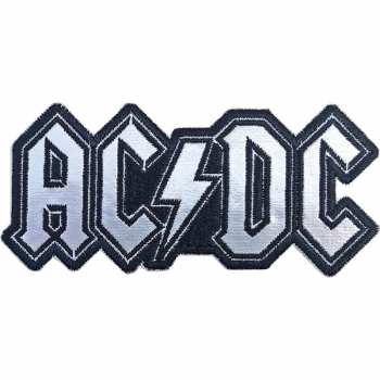 Merch AC/DC: Nášivka Cut-out Foil Logo Ac/dc
