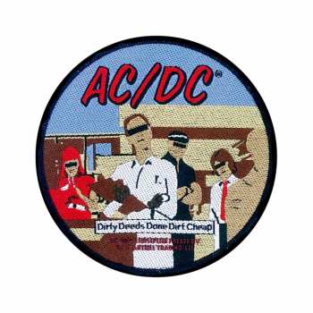 Merch AC/DC: Nášivka Dirty Deeds