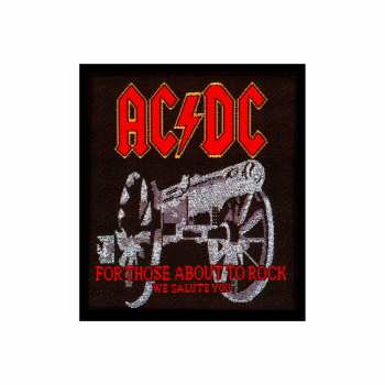 Merch AC/DC: Nášivka For Those About To Rock
