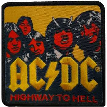 Merch AC/DC: Nášivka Highway To Hell Alt Colour