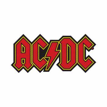 Merch AC/DC: Nášivka Logo Ac/dc Cut-out 