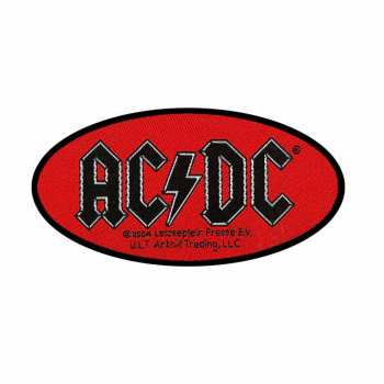 Merch AC/DC: Nášivka Oval Logo Ac/dc