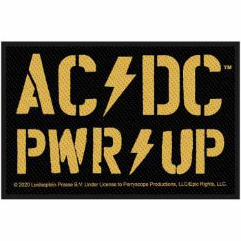 Merch AC/DC: Nášivka Pwr-up