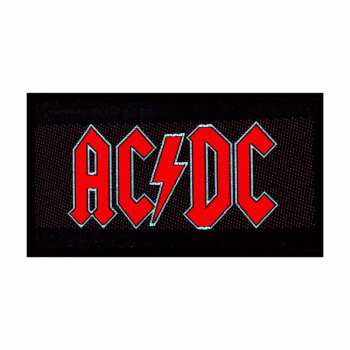 Merch AC/DC: Nášivka Red Logo Ac/dc