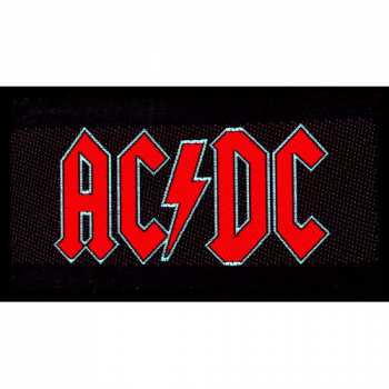 Merch AC/DC: Nášivka Red Logo Ac/dc