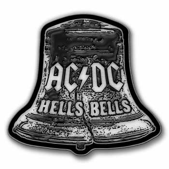 Merch AC/DC: Placka Hells Bells Ocel