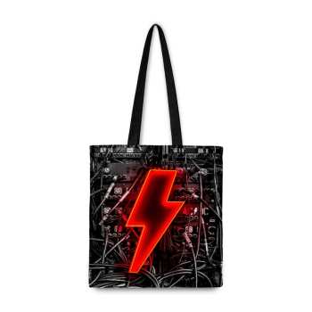 Merch AC/DC: Plátěná Taška Pwr Up