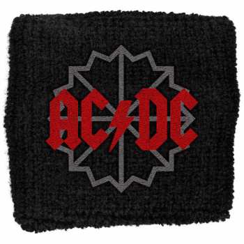 Merch AC/DC: Potítko Black Ice Logo Ac/dc
