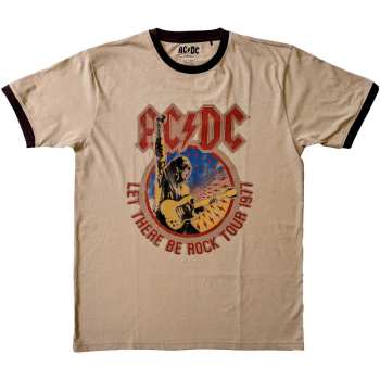 Merch AC/DC: Ringer Tričko Let There Be Rock Tour '77