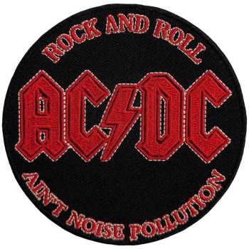 Merch AC/DC: Standard Woven Patch Noise Pollution