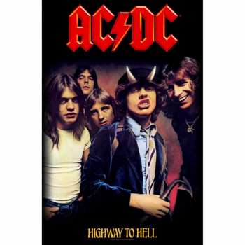 Merch AC/DC: Textilní Plakát Highway To Hell