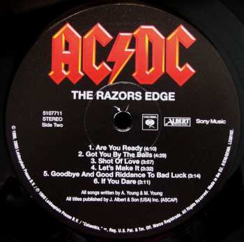 LP AC/DC: The Razors Edge 29554