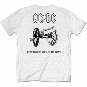 Merch AC/DC: Tričko About To Rock  S