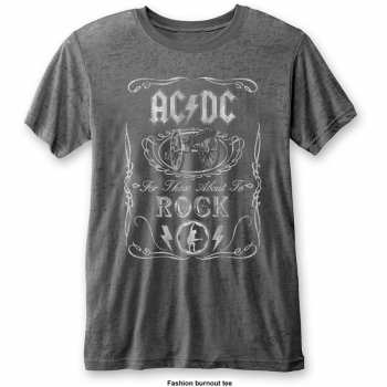 Merch AC/DC: Tričko Cannon Swig 