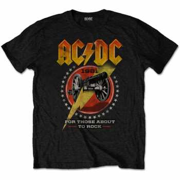 Merch AC/DC: Tričko For Those About To Rock 81 