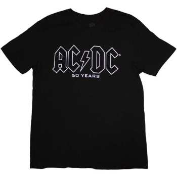 Merch AC/DC: Ac/dc Unisex T-shirt: Logo History (back Print) (small) S