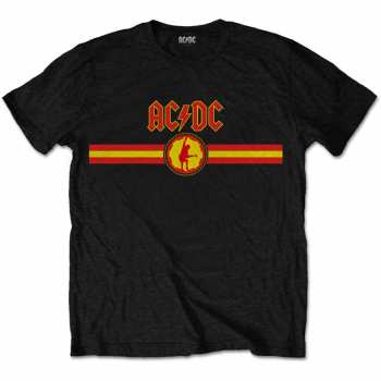 Merch AC/DC: Tričko Logo Ac/dc & Stripe 