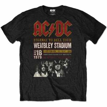 Merch AC/DC: Tričko Wembley '79 