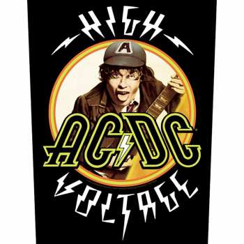 Merch AC/DC: Zádová Nášivka High Voltage 