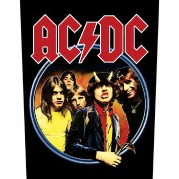 Merch AC/DC: Zádová Nášivka Highway To Hell 
