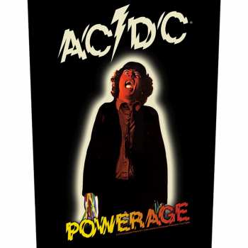 Merch AC/DC: Zádová Nášivka Powerage 