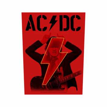 Merch AC/DC: Zádová Nášivka Pwr-up