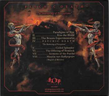 CD Acherontas: Psychic Death "The Shattering Of Perceptions" DIGI 28957