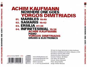 CD Achim Kaufmann: Nowhere One Goes 264210