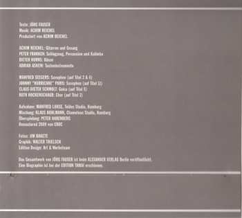 CD Achim Reichel: Blues In Blond DIGI 231909