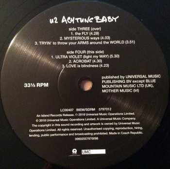 2LP U2: Achtung Baby 1100