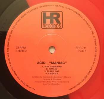 LP/SP Acid: Maniac LTD | CLR 495538