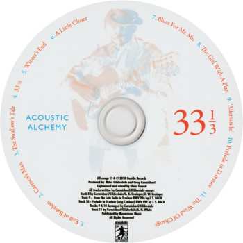 CD Acoustic Alchemy: 33 1/3 542016
