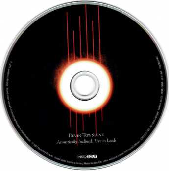 CD Devin Townsend: Acoustically Inclined, Live In Leeds LTD 9614