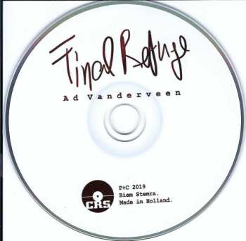 CD Ad Vanderveen: Final Refuge 327128