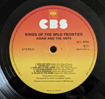 LP Adam And The Ants: Kings of the Wild Frontier