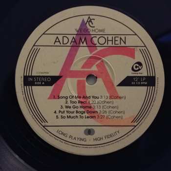 LP Adam Cohen: We Go Home 39748