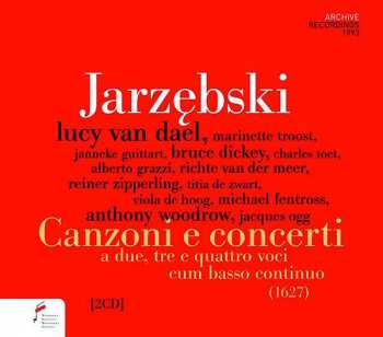 Album Adam Jarzebski: Canzoni & Concerti A Due,tre E Quattro Voci Cum Basso Continuo
