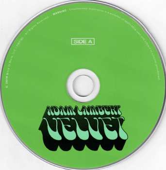 CD Adam Lambert: Velvet: Side A 38566
