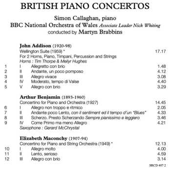 CD John Addison: British Piano Concertos 527331