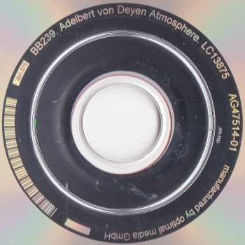 CD Adelbert Von Deyen: Atmosphere 187306
