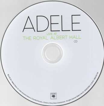 CD/DVD Adele: Live At The Royal Albert Hall 405799