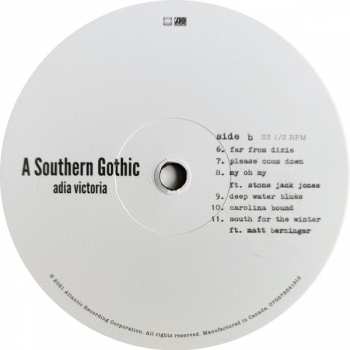 LP Adia Victoria: A Southern Gothic 404001