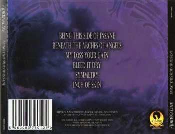 CD Adrenaline: Being This Side Of Insane