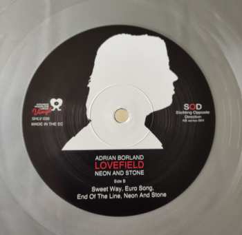 LP Adrian Borland: Lovefield - Neon And Stone CLR 58233