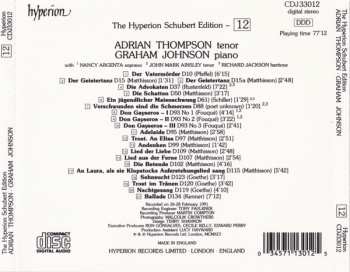 CD Adrian Thompson: The Hyperion Schubert Edition (Complete Songs = Sämtliche Lieder = Mélodies Intégrales) 323109