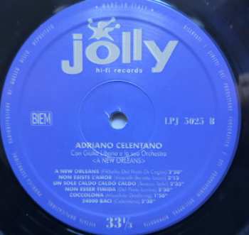 LP Adriano Celentano: A New Orleans 324063