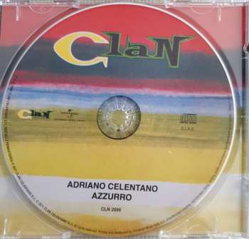 CD Adriano Celentano: Azzurro / Una Carezza In Un Pugno 500289