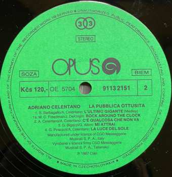 LP Adriano Celentano: La Pubblica Ottusità 374349
